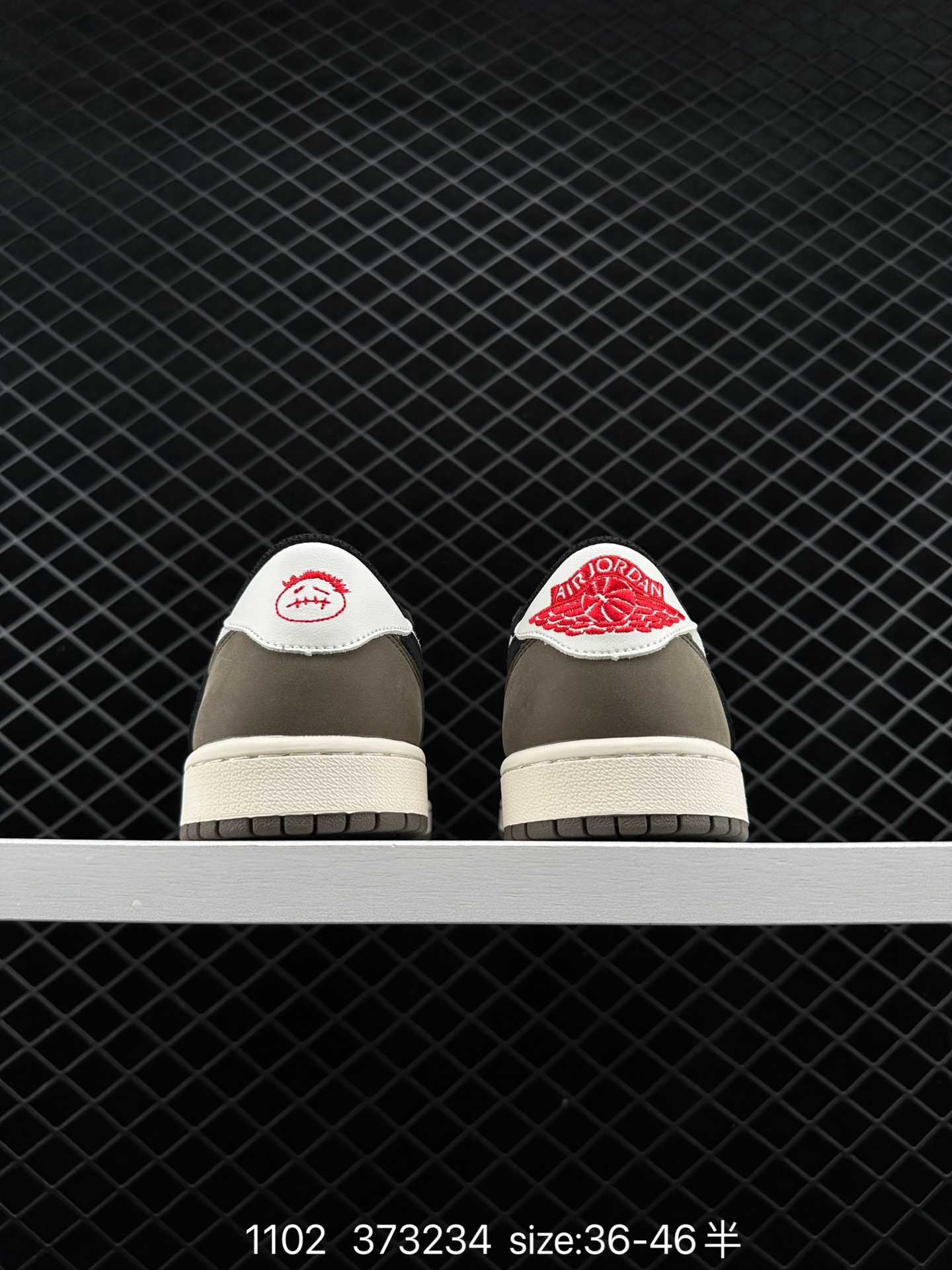 Travis Scott x Nike Air Jordan 1 Low OG SP”White/Red/Fog Blue“